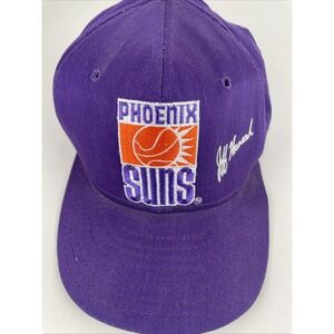Vintage 90s NBA Phoenix Suns Jeff Hornacek  14 AJD Snapback Hat‎